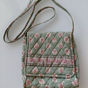 Vera Bradley Floral Quilted Crossbody Bag